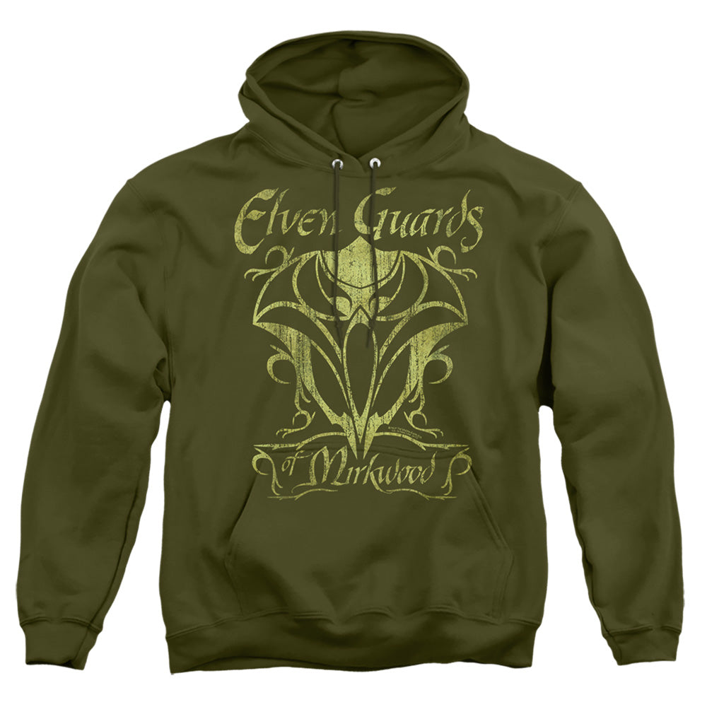 Hobbit - Guards Of Mirkwood - Adult Pull-over Hoodie - Military Green