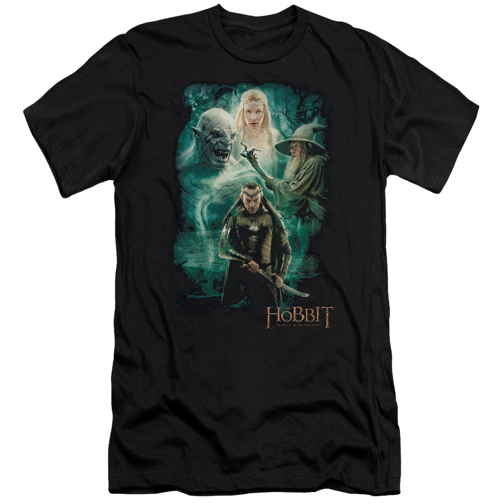 Hobbit - Elronds Crew - Short Sleeve Adult 30/1 - Black T-shirt