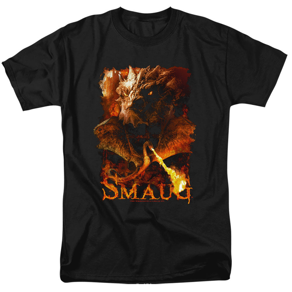 Hobbit - Smolder - Short Sleeve Adult 18/1 - Black T-shirt