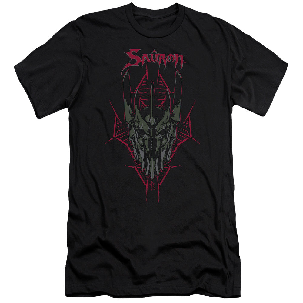 Hobbit - Evils Helm - Short Sleeve Adult 30/1 - Black T-shirt