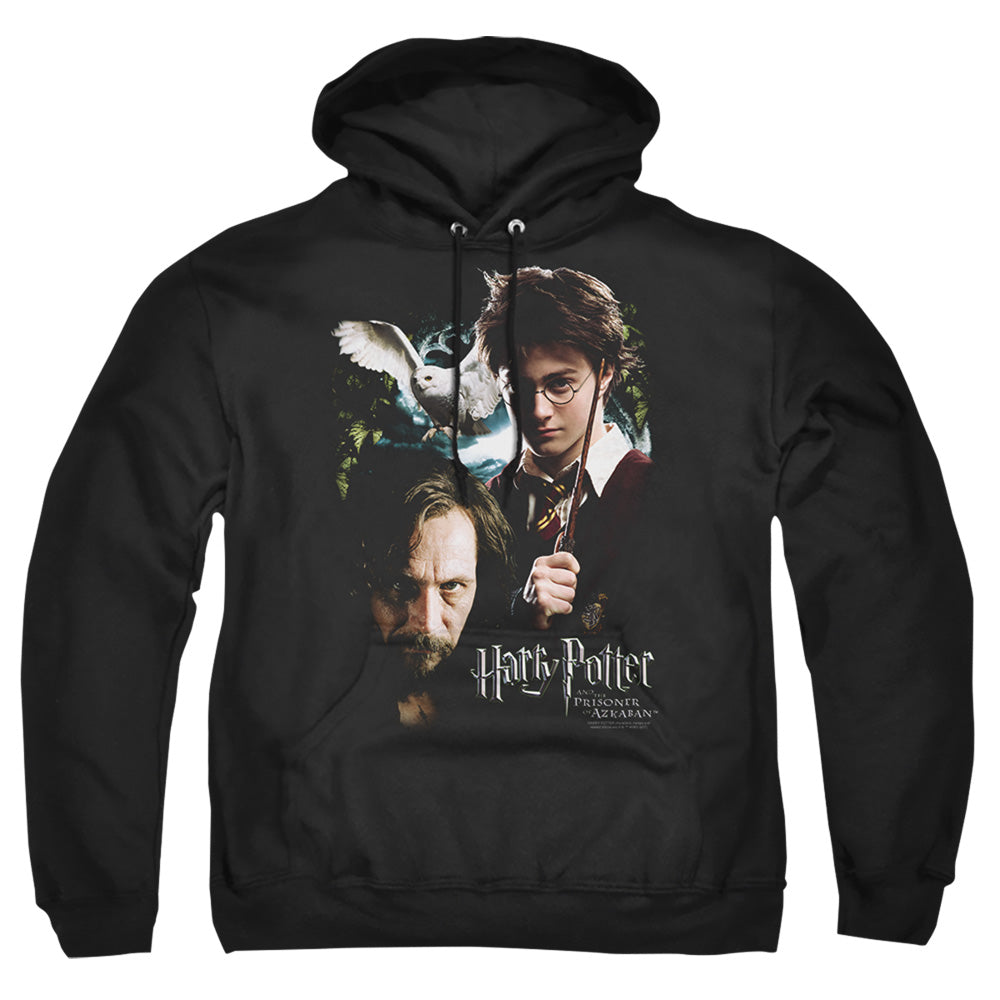 Harry Potter - Harry And Sirius - Adult Pull-over Hoodie - Black