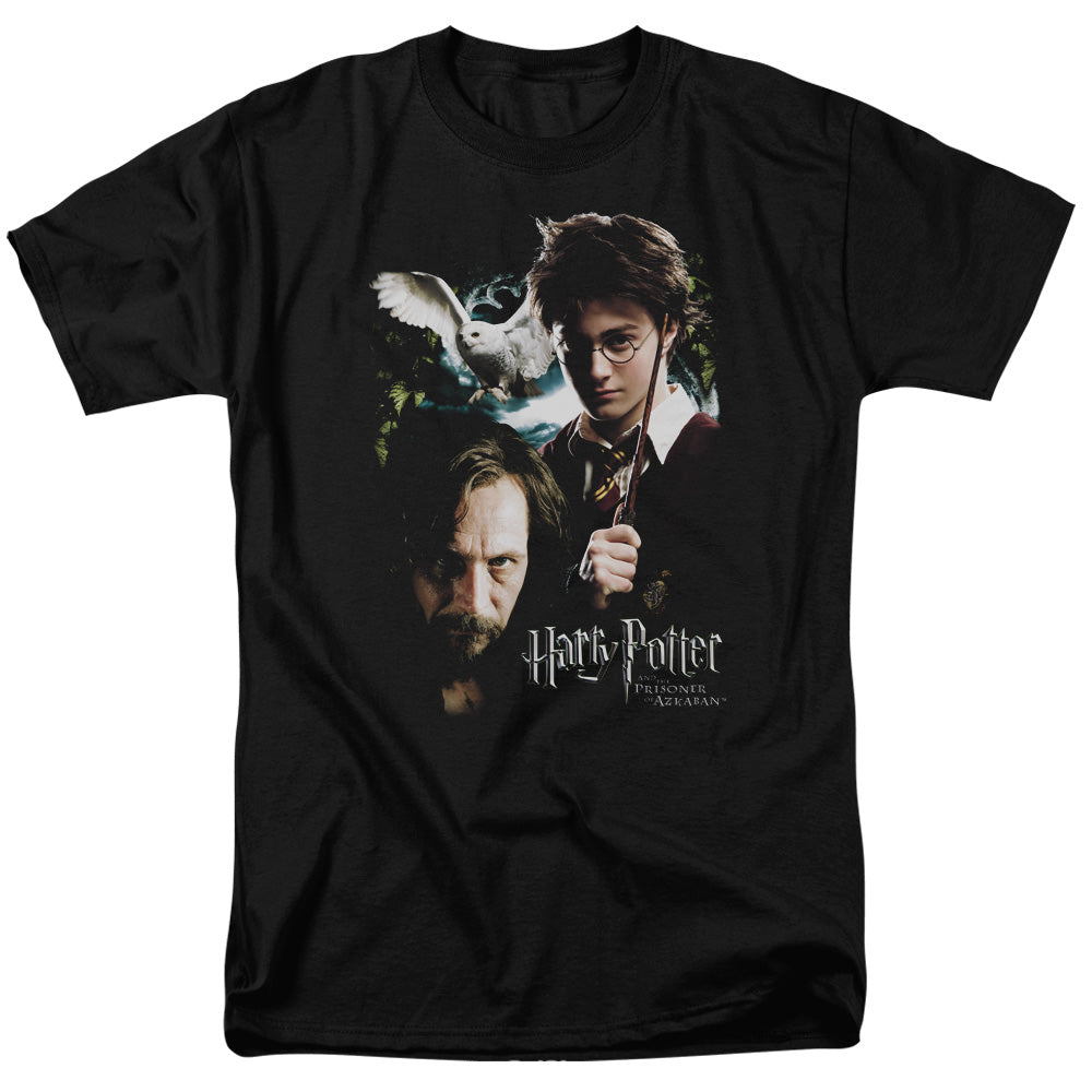 Harry Potter - Harry And Sirius - Short Sleeve Adult 18/1 - Black T-shirt