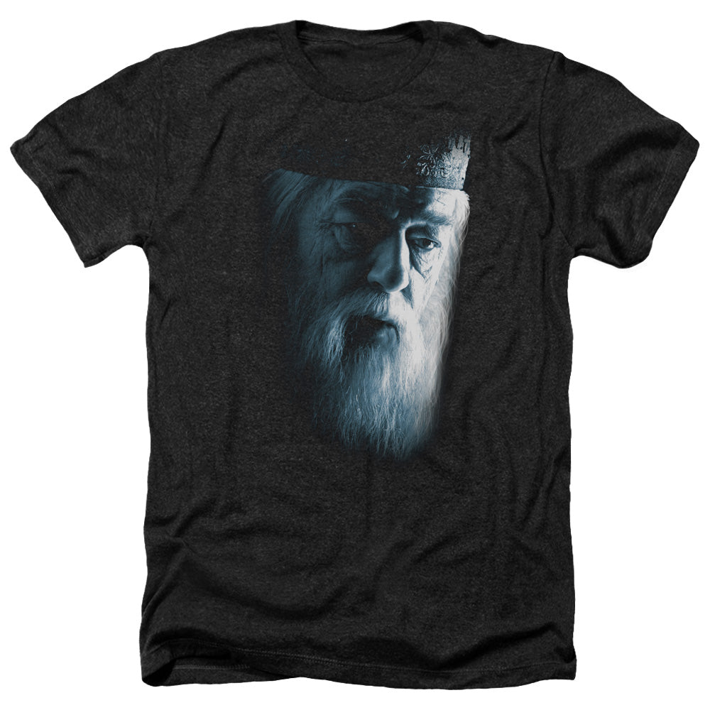 Harry Potter - Dumbledore Face - Adult Heather-black