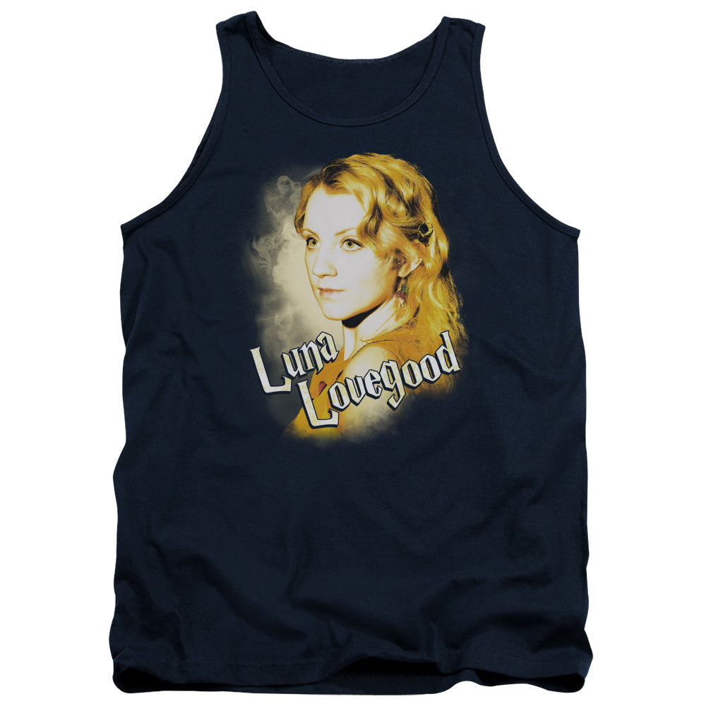 Harry Potter - Luna Closeup - Adult Tank - Navy