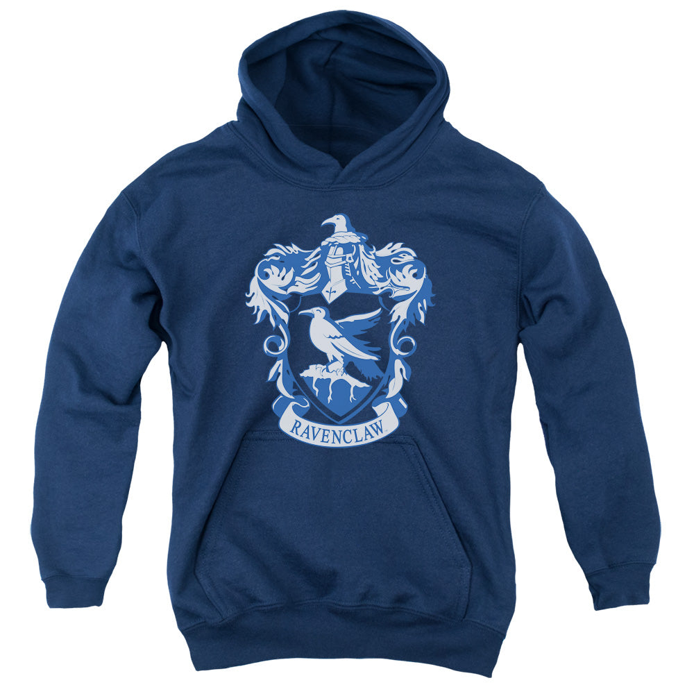 Harry Potter - Ravenclaw Crest - Youth Pull-over Hoodie - Navy