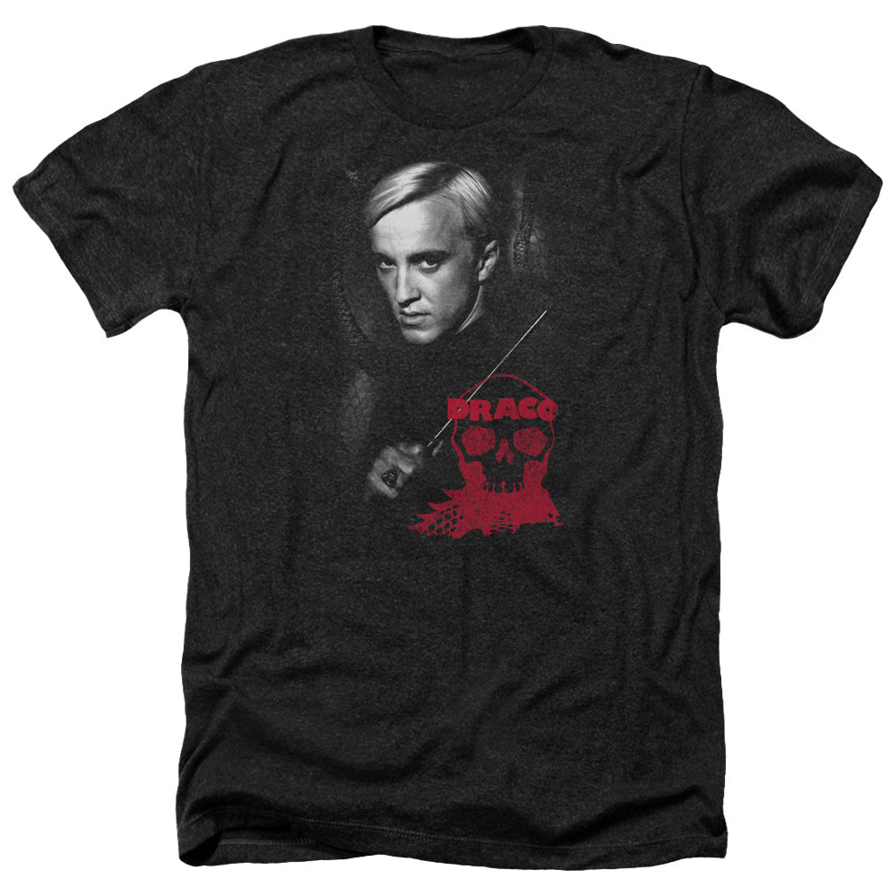 Harry Potter - Draco Portrait - Adult Heather-black