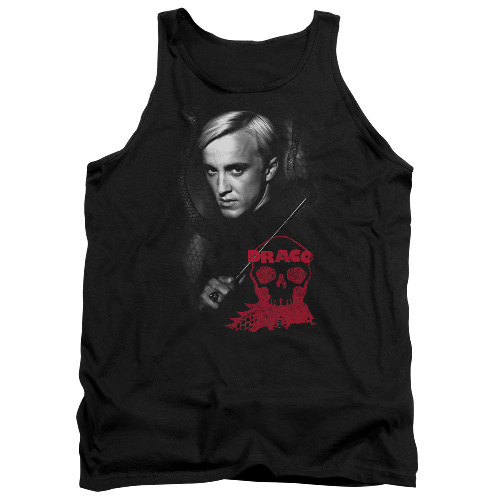 Harry Potter - Draco Portrait - Adult Tank - Black