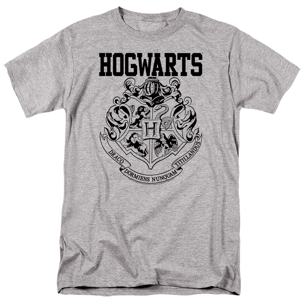 Harry Potter - Hogwarts Athletic - Short Sleeve Adult 18/1 - Athletic Heather T-shirt