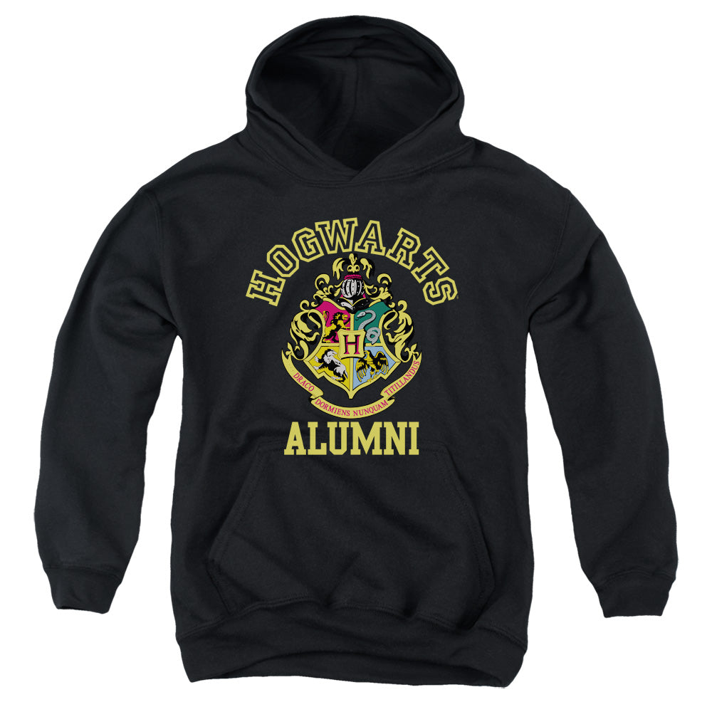 Harry Potter - Hogwarts Alumni - Youth Pull-over Hoodie - Black