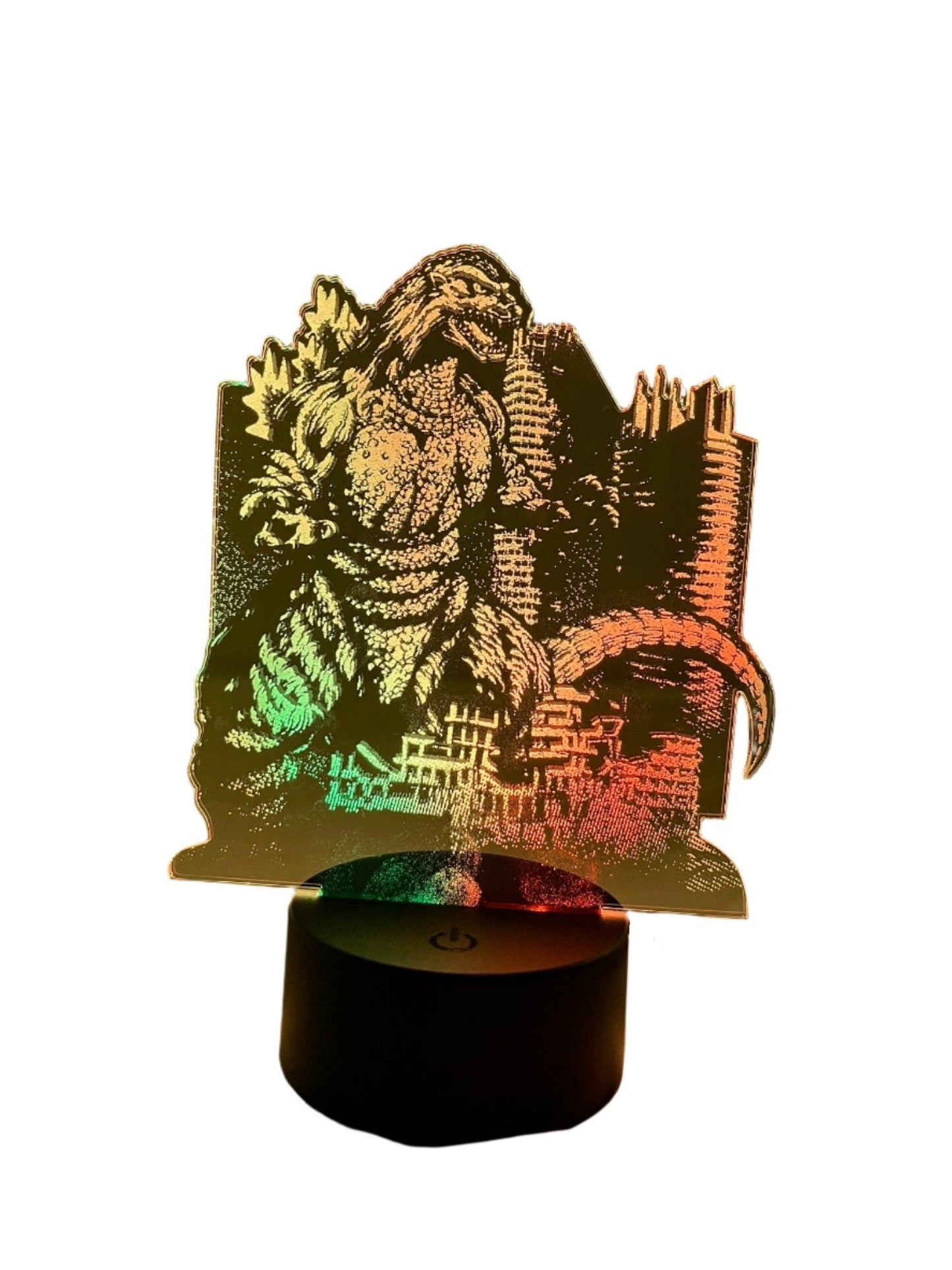 Otaku Lamp Godzilla 2D LED Lamp