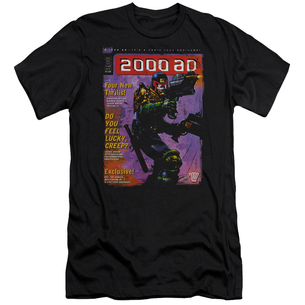 Judge Dredd - 1067 - Short Sleeve Adult 30/1 - Black T-shirt