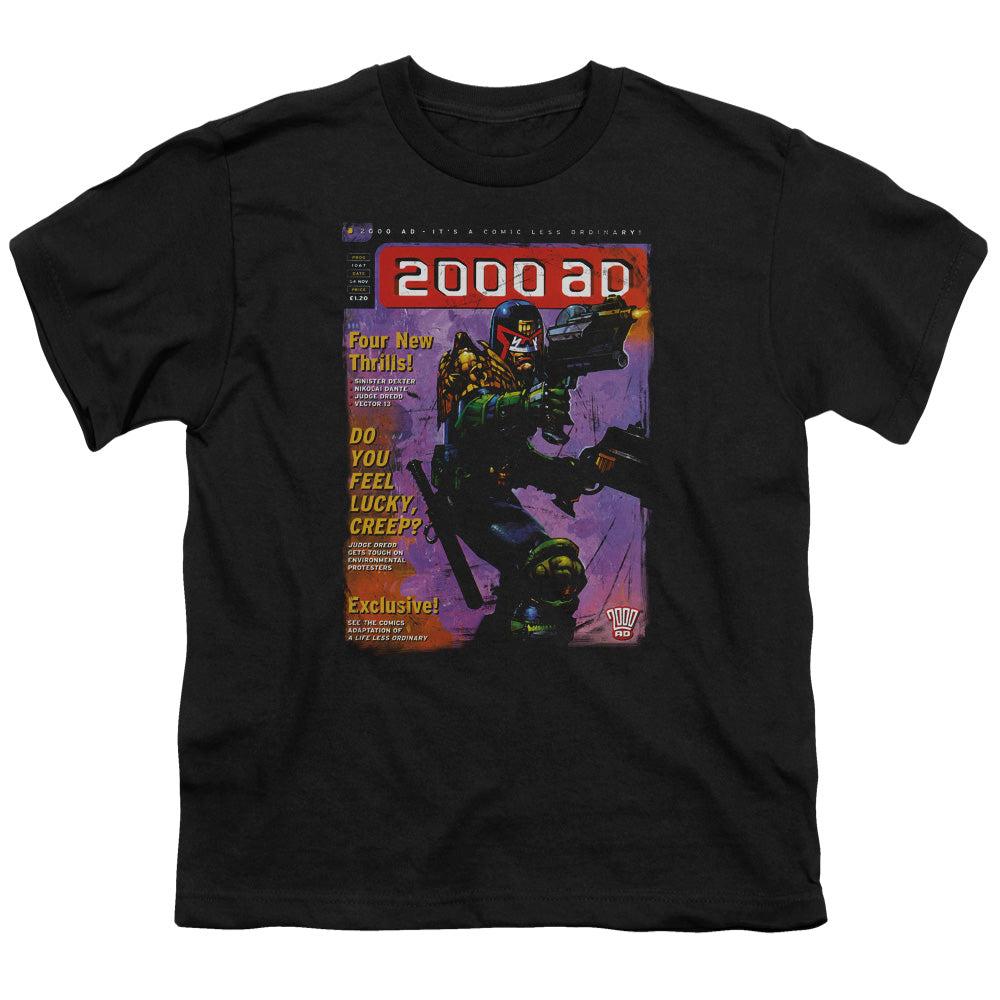 Judge Dredd - 1067 - Short Sleeve Youth 18/1 - Black T-shirt