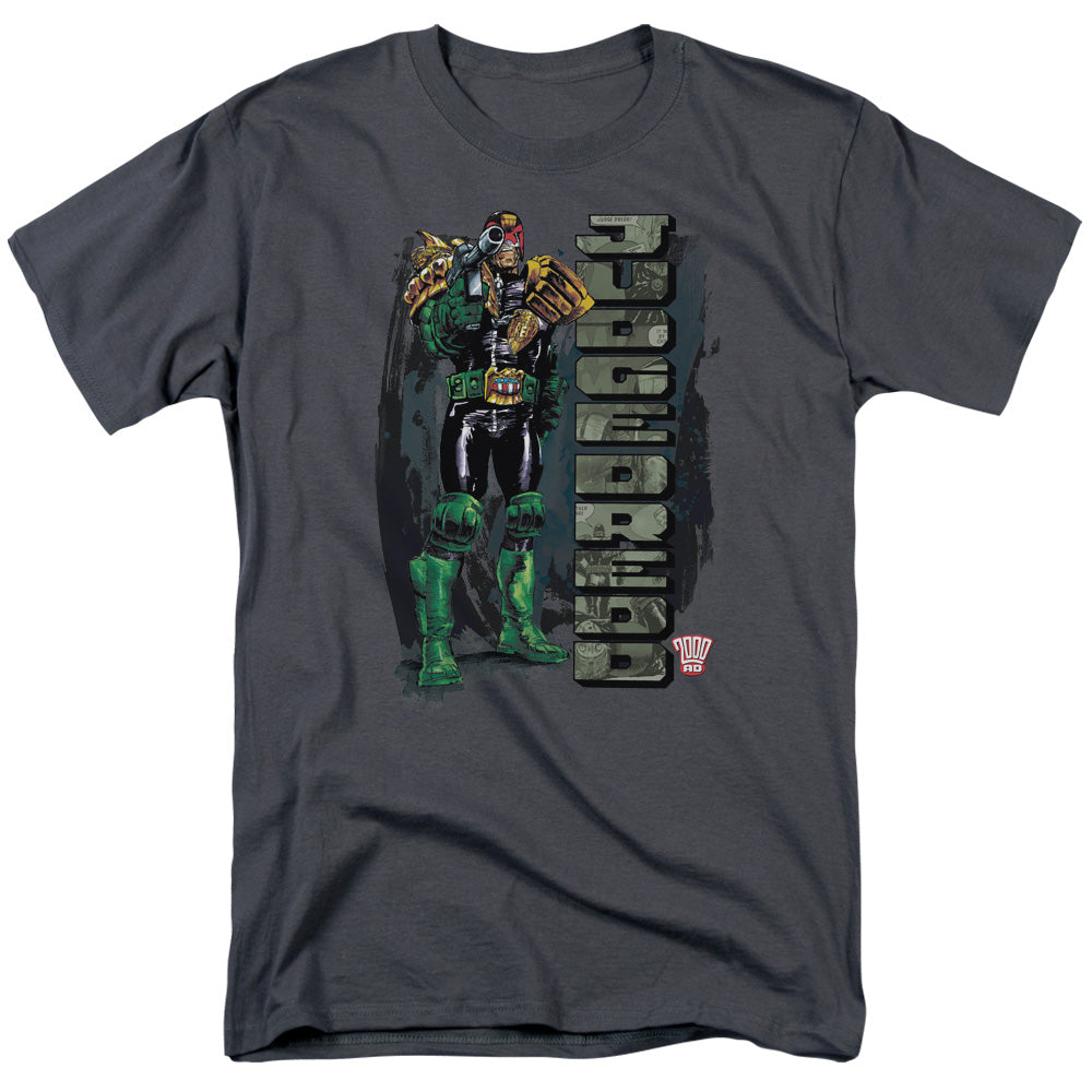 Judge Dredd - Blam - Short Sleeve Adult 18/1 - Charcoal T-shirt