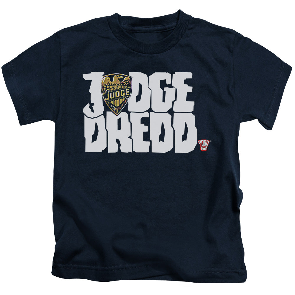 JUDGE DREDD LOGO - S/S JUVENILE 18/1 - NAVY - T-Shirt