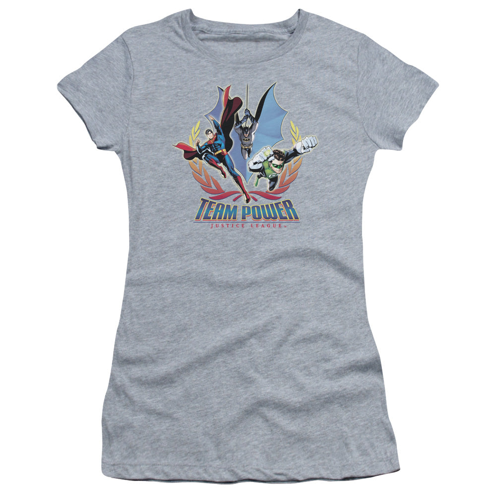 JLA TEAM POWER - S/S JUNIOR SHEER - ATHLETIC HEATHER T-Shirt