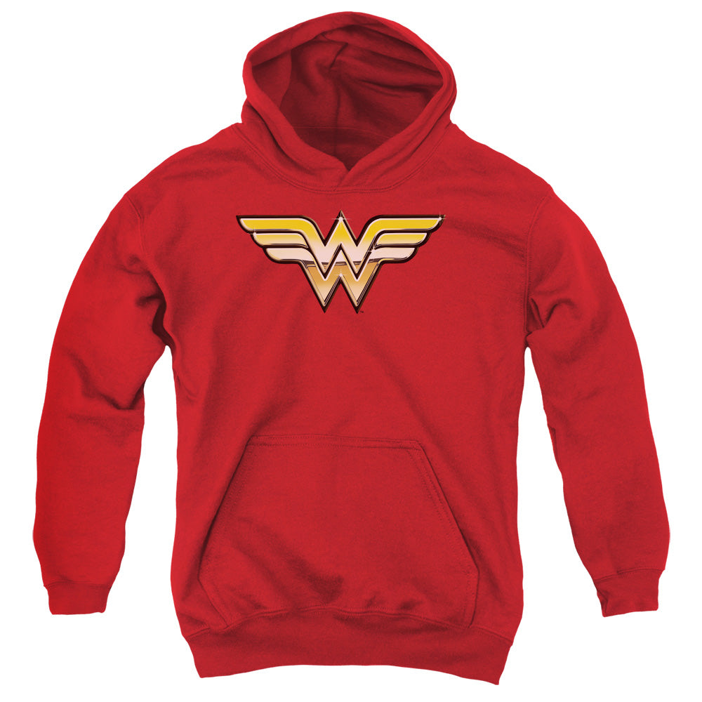 Jla - Golden - Youth Pull-over Hoodie - Red