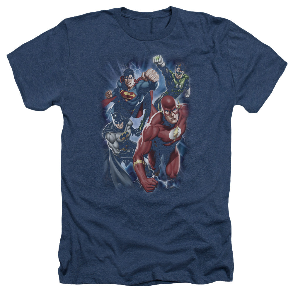 Jla - Storm Chasers - Adult Heather - Navy