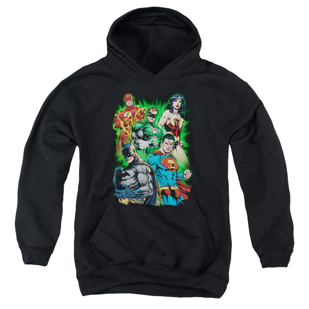 Jla - Will Power - Youth Pull-over Hoodie - Black