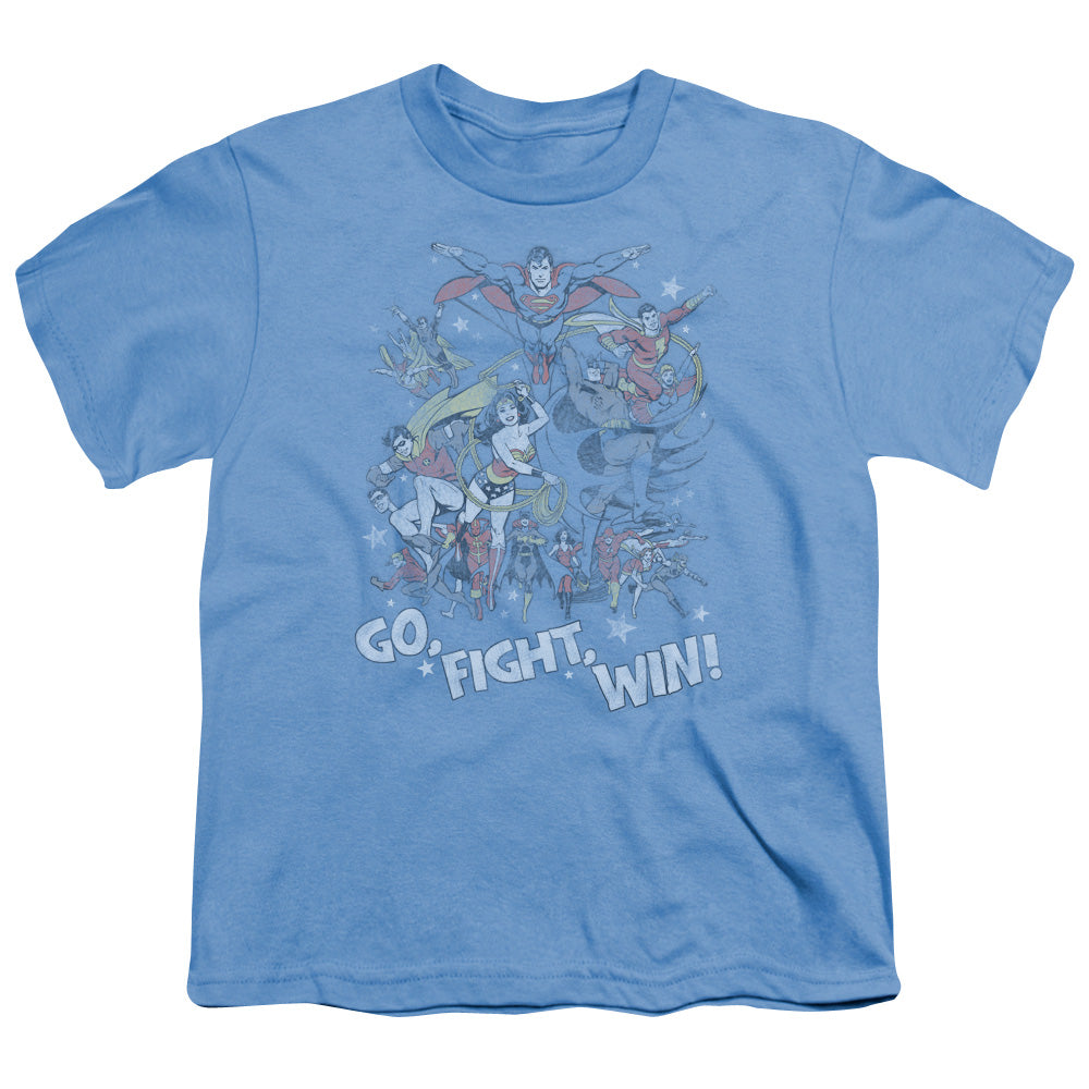 Jla -  Go Fight Win - Short Sleeve Youth 18/1 - Carolina Blue T-shirt