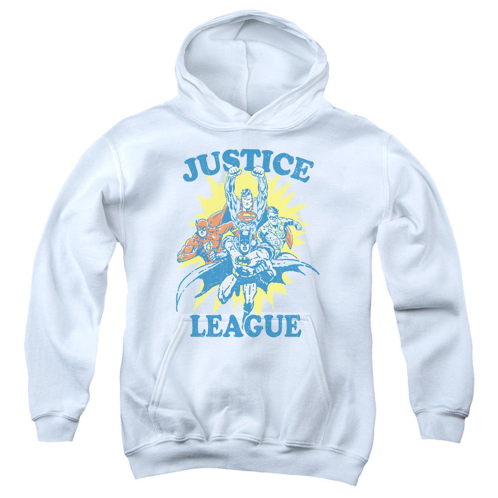 Jla - Lets Do This - Youth Pull-over Hoodie - White