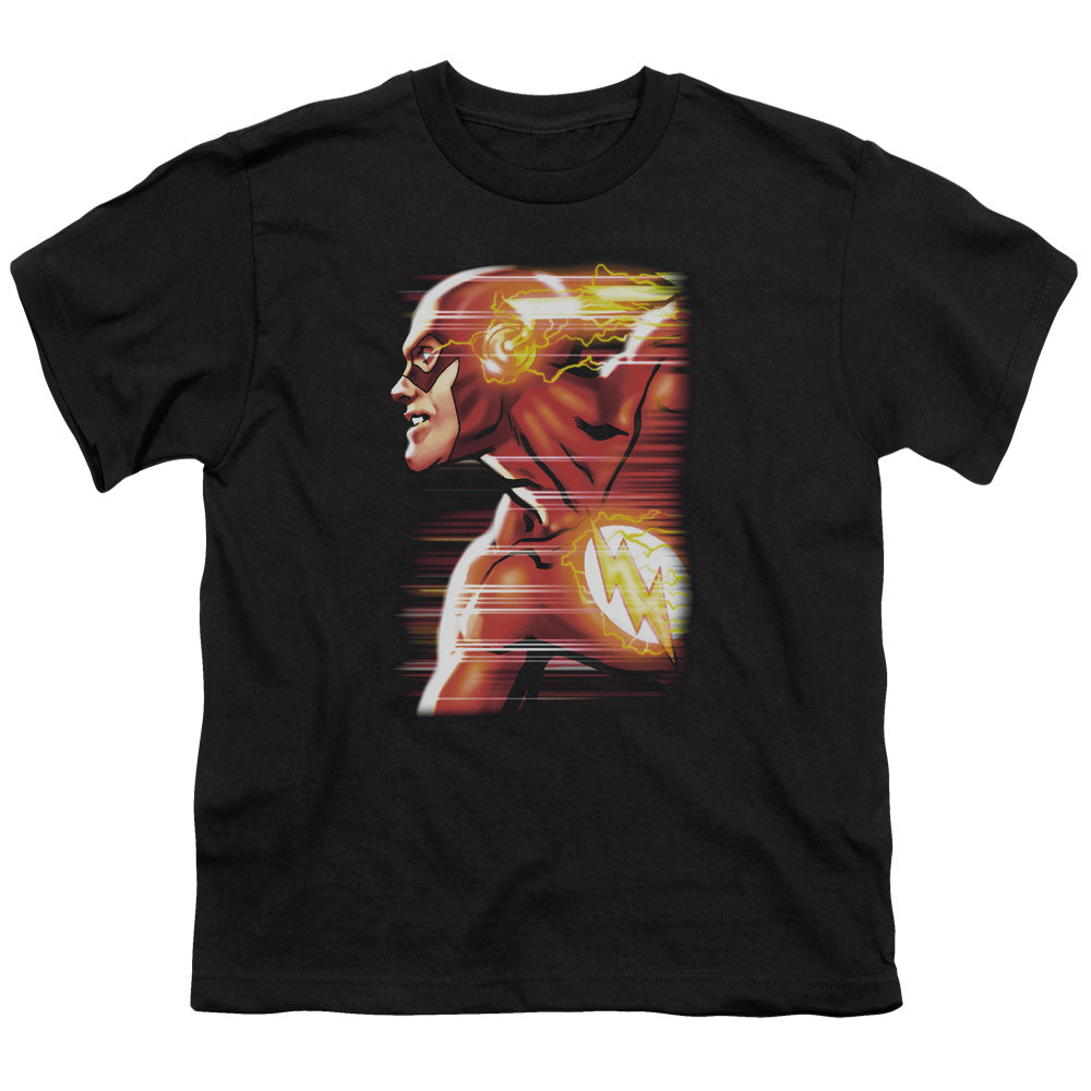 Jla - Speed Head - Short Sleeve Youth 18/1 - Black T-shirt