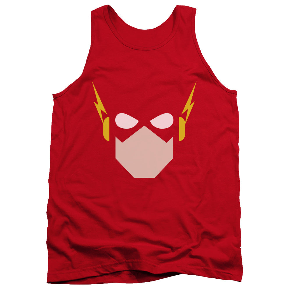 Jla - Flash Head - Adult Tank - Red