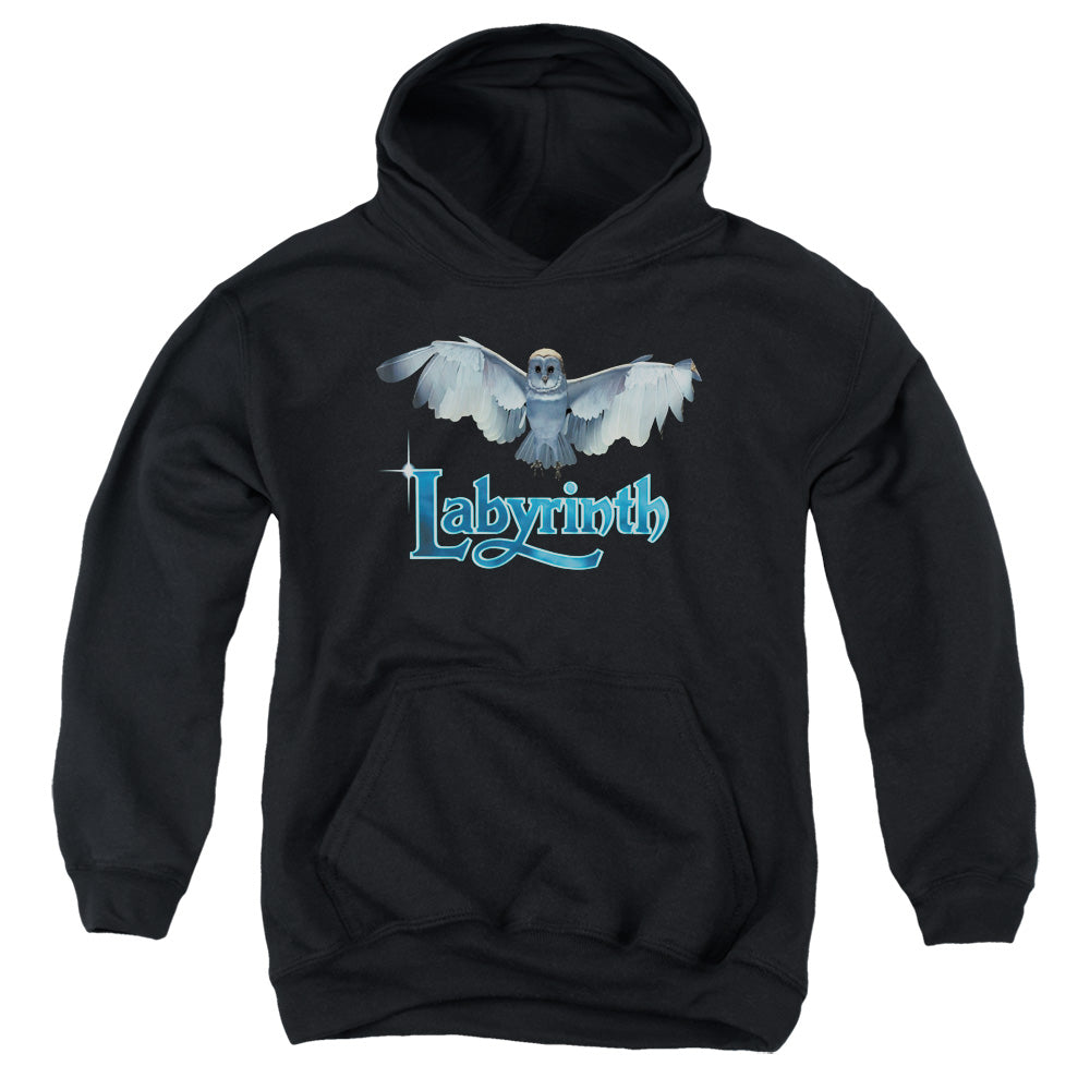 Labyrinth - Title Sequence - Youth Pull-over Hoodie - Black