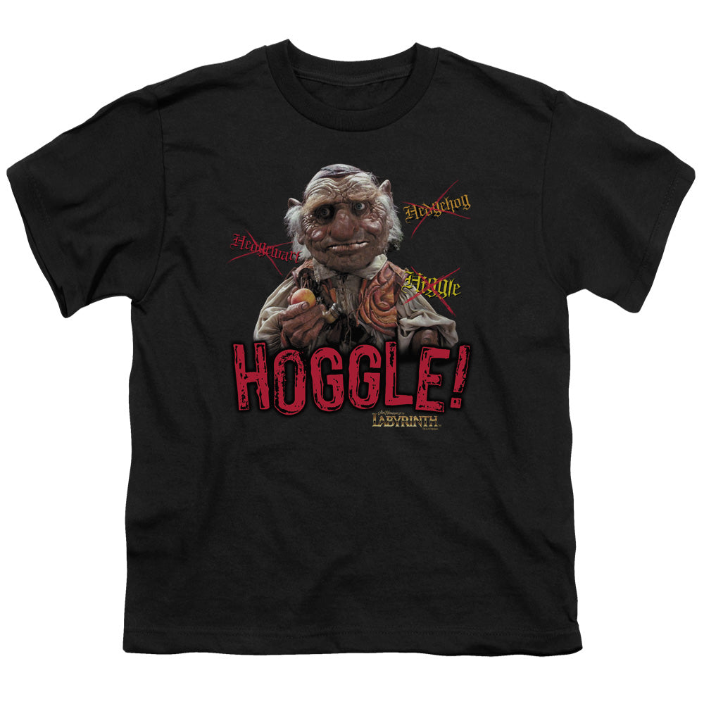 Labyrinth - Hoggle - Short Sleeve Youth 18/1 - Black T-shirt