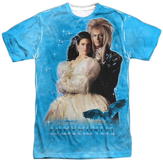Labyrinth - A Dream - Short Sleeve Adult Poly Crew - White T-shirt
