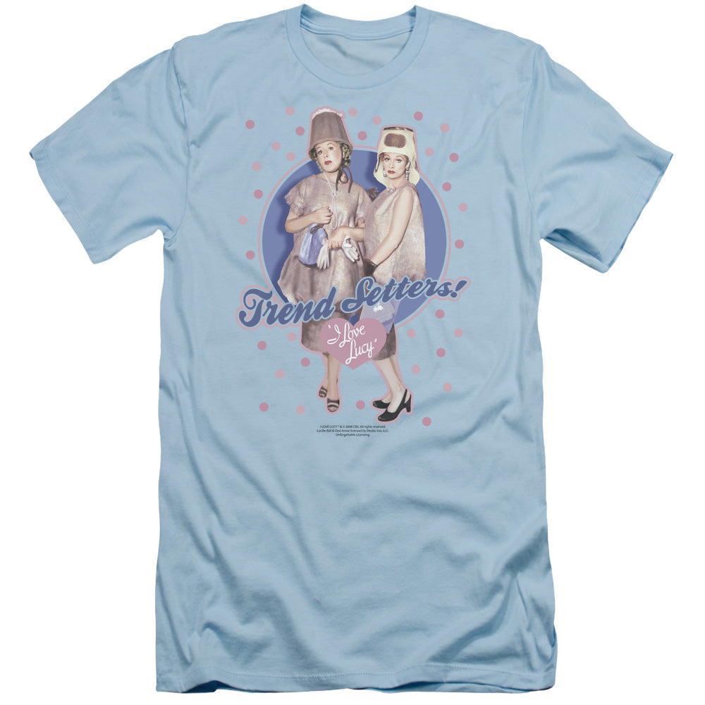 I Love Lucy - Trend Setters - Short Sleeve Adult 30/1 - Light Blue T-shirt