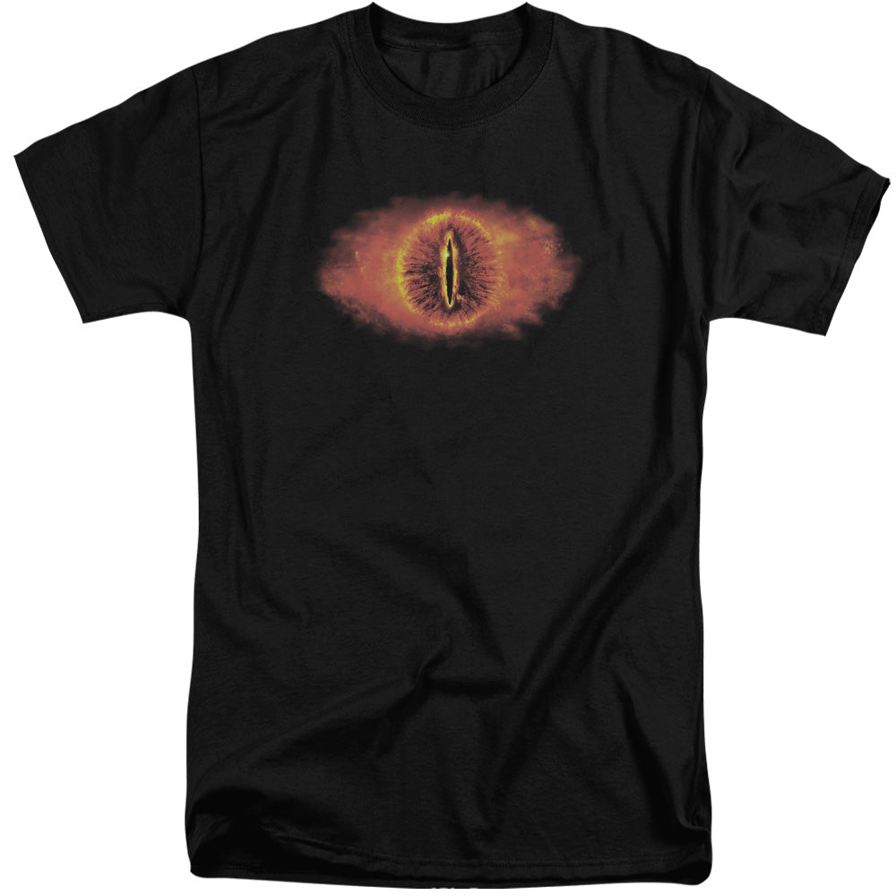 Lor - Eye Of Sauron - Short Sleeve Adult Tall - Black T-shirt