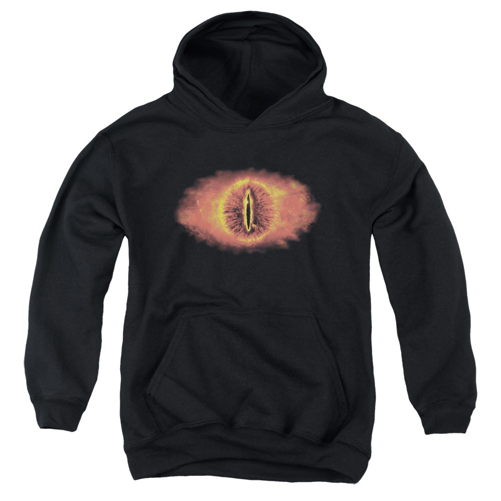 Lor - Eye Of Sauron - Youth Pull-over Hoodie - Black