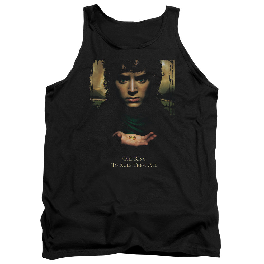 Lor Frodo One Ring - Adult Tank - Black