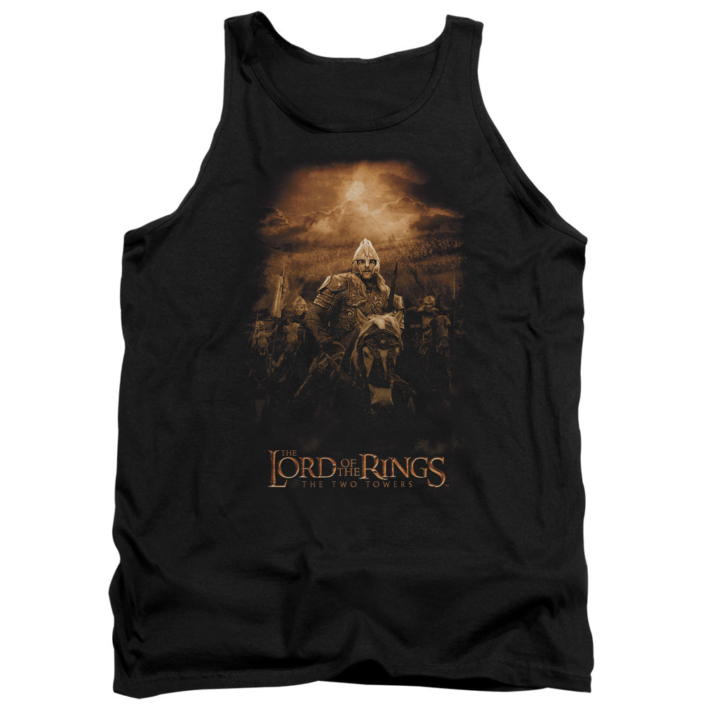 Lor - Riders Of Rohan - Adult Tank - Black