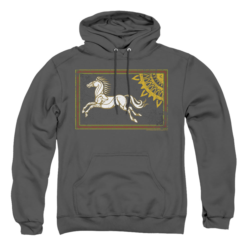 Lor - Rohan Banner - Adult Pull-over Hoodie - Charcoal