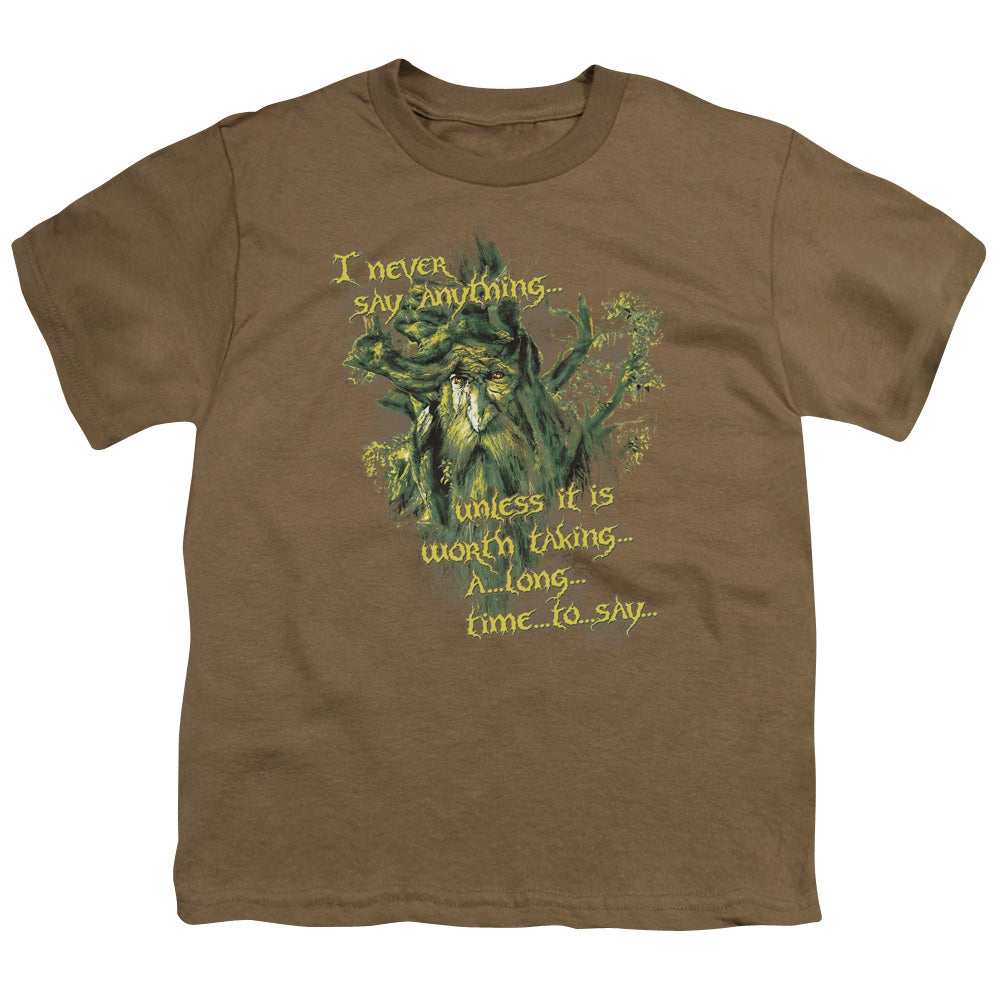 Lor - Slow Talker - Short Sleeve Youth 18/1 - Safari Green T-shirt