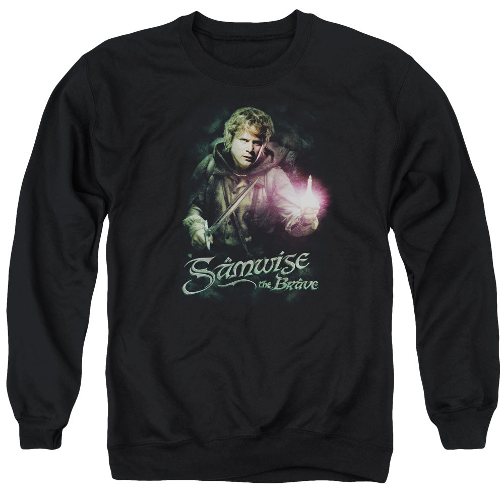 Lor - Samwise The Brave - Adult Crewneck Sweatshirt - Black