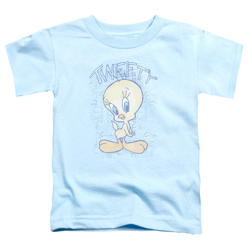 Looney Tunes - Tweety Fade - Short Sleeve Toddler Tee - Light Blue T-shirt