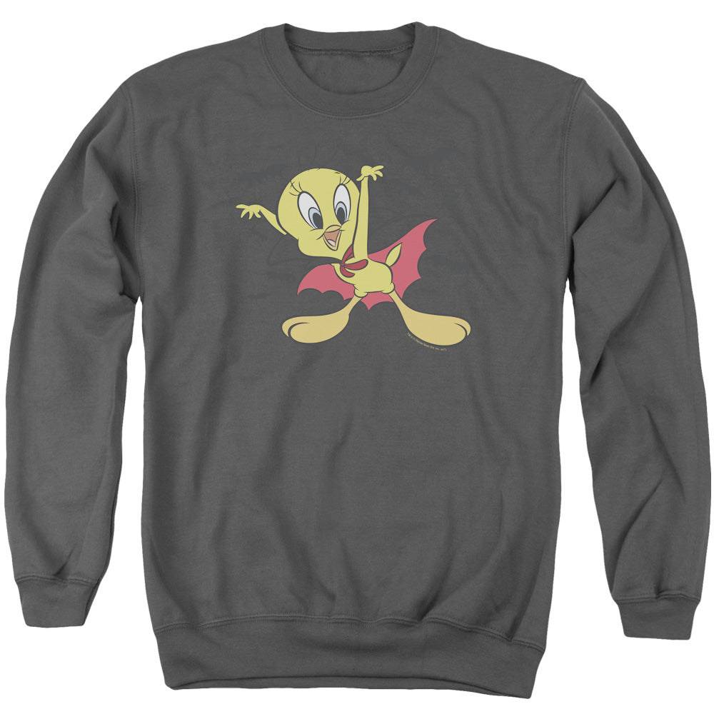 Looney Tunes - Vampire Tweety - Adult Crewneck Sweatshirt - Charcoal