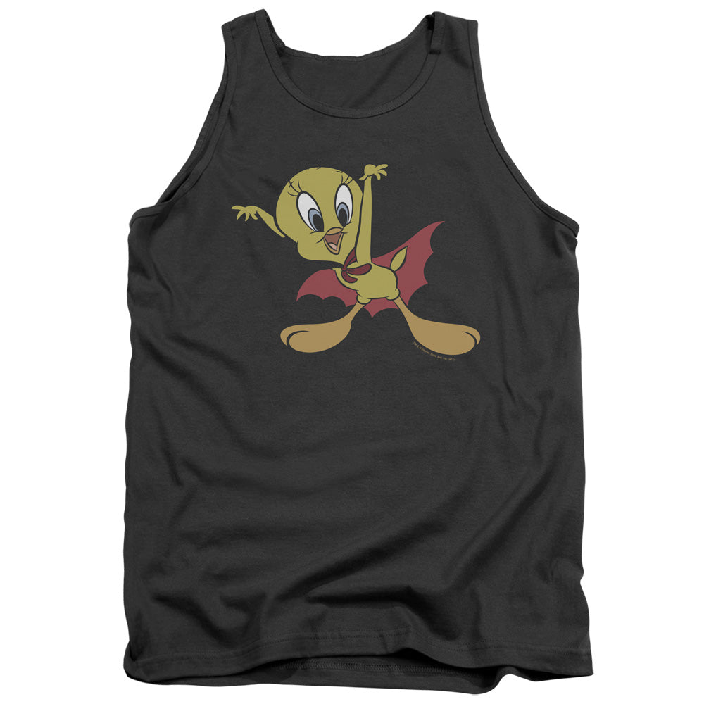 Looney Tunes - Vampire Tweety - Adult Tank - Charcoal