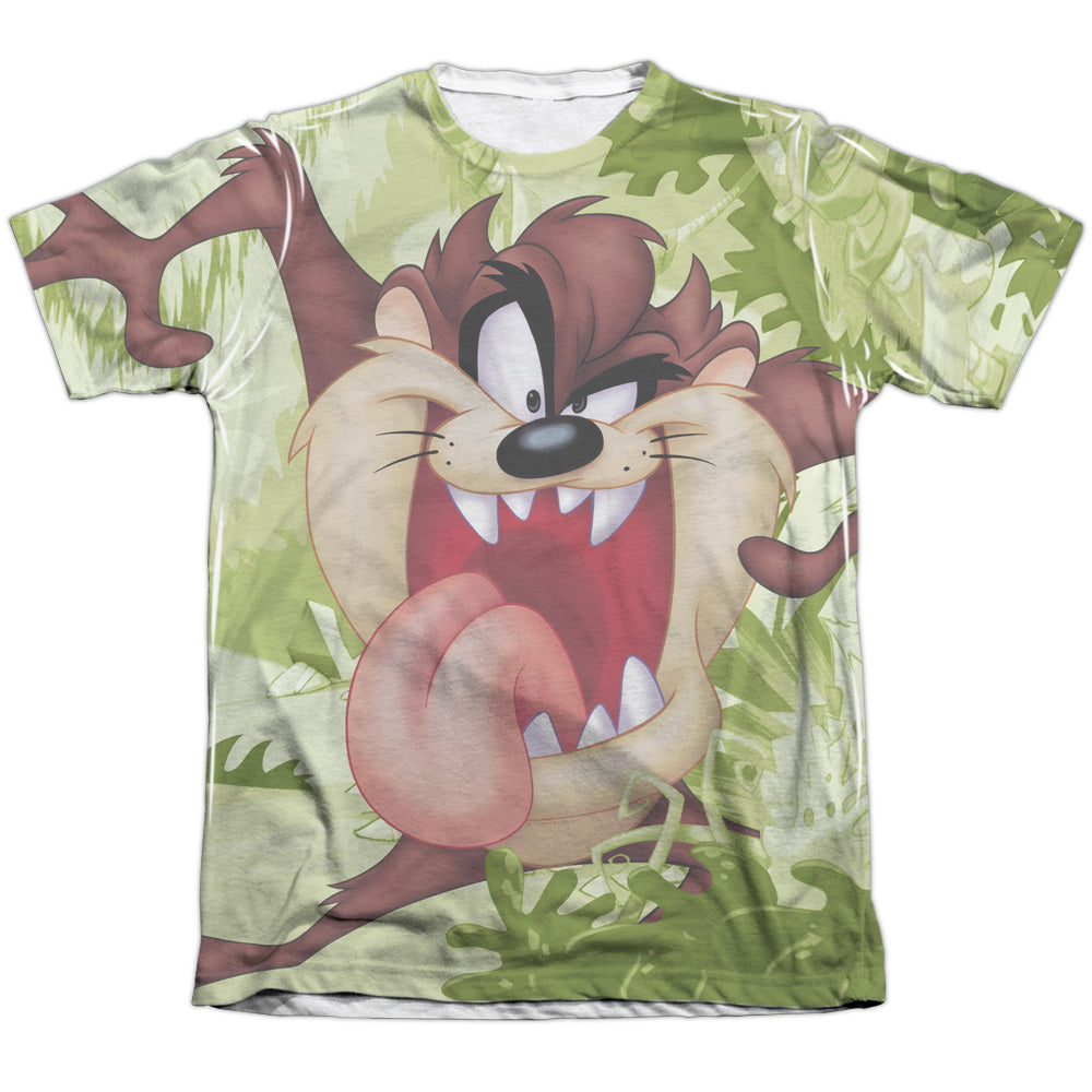 Looney Tunes - Taz - Adult Poly/cotton Short Sleeve Tee - White T-shirt