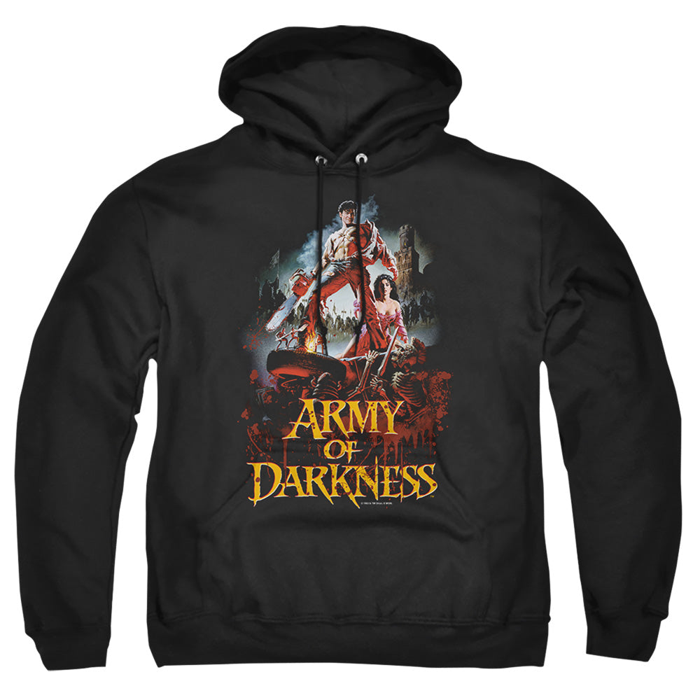 Army Of Darkness - Bloody Poster - Adult Pull-over Hoodie - Black