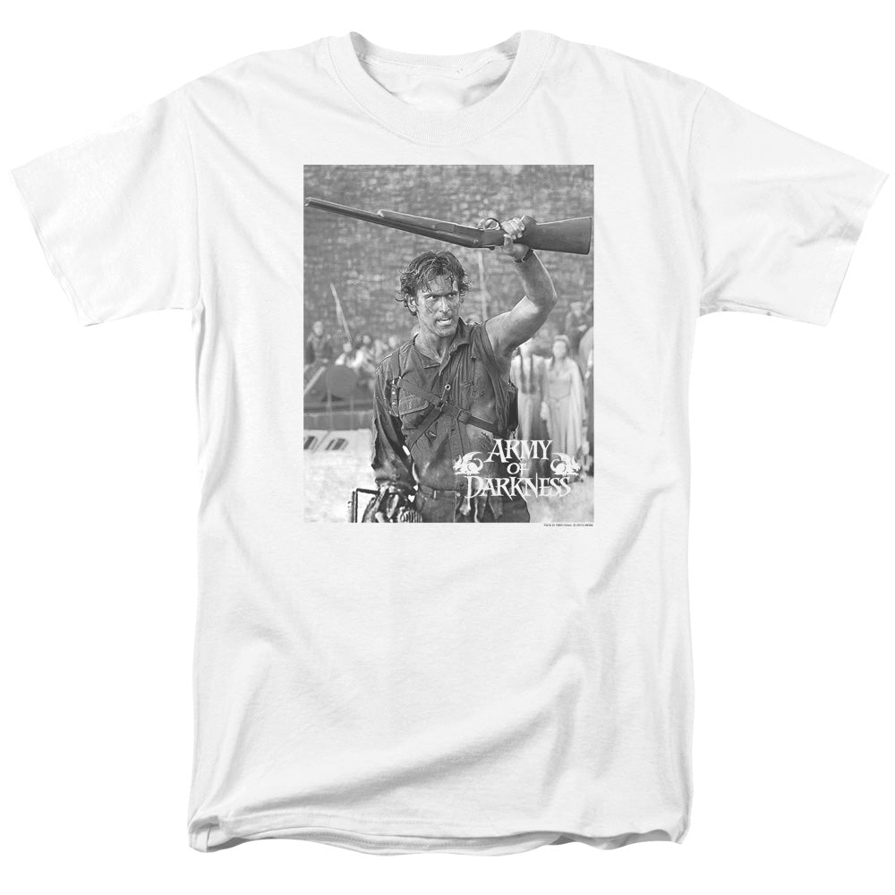 Army Of Darkness - Boom - Short Sleeve Adult 18/1 - White T-shirt