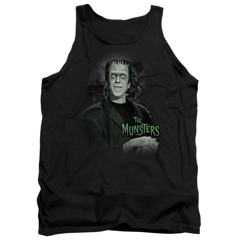 The Munsters Man Of The House - Adult Tank - Black