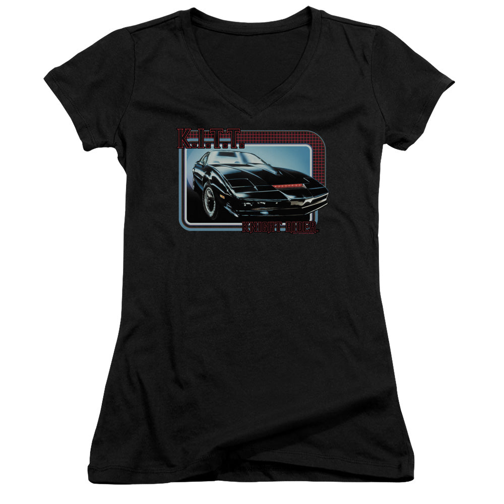 Knight Rider - Kitt - Junior V-neck - Black