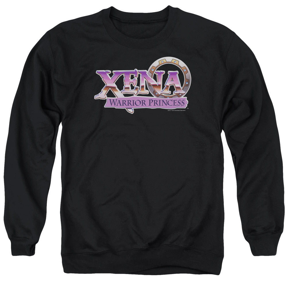 Xena - Logo - Adult Crewneck Sweatshirt - Black