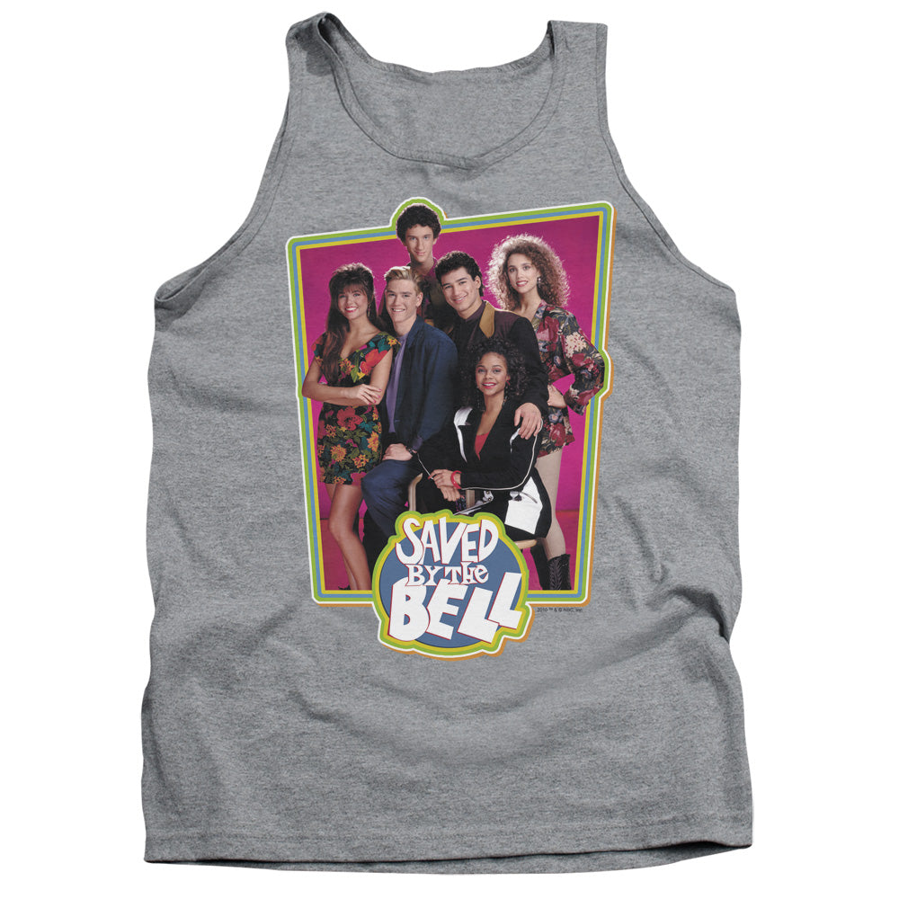 SAVED BY THE BEL AVED CAST - ADULT TANK - ATHLETIC HEATHER T-Shirt