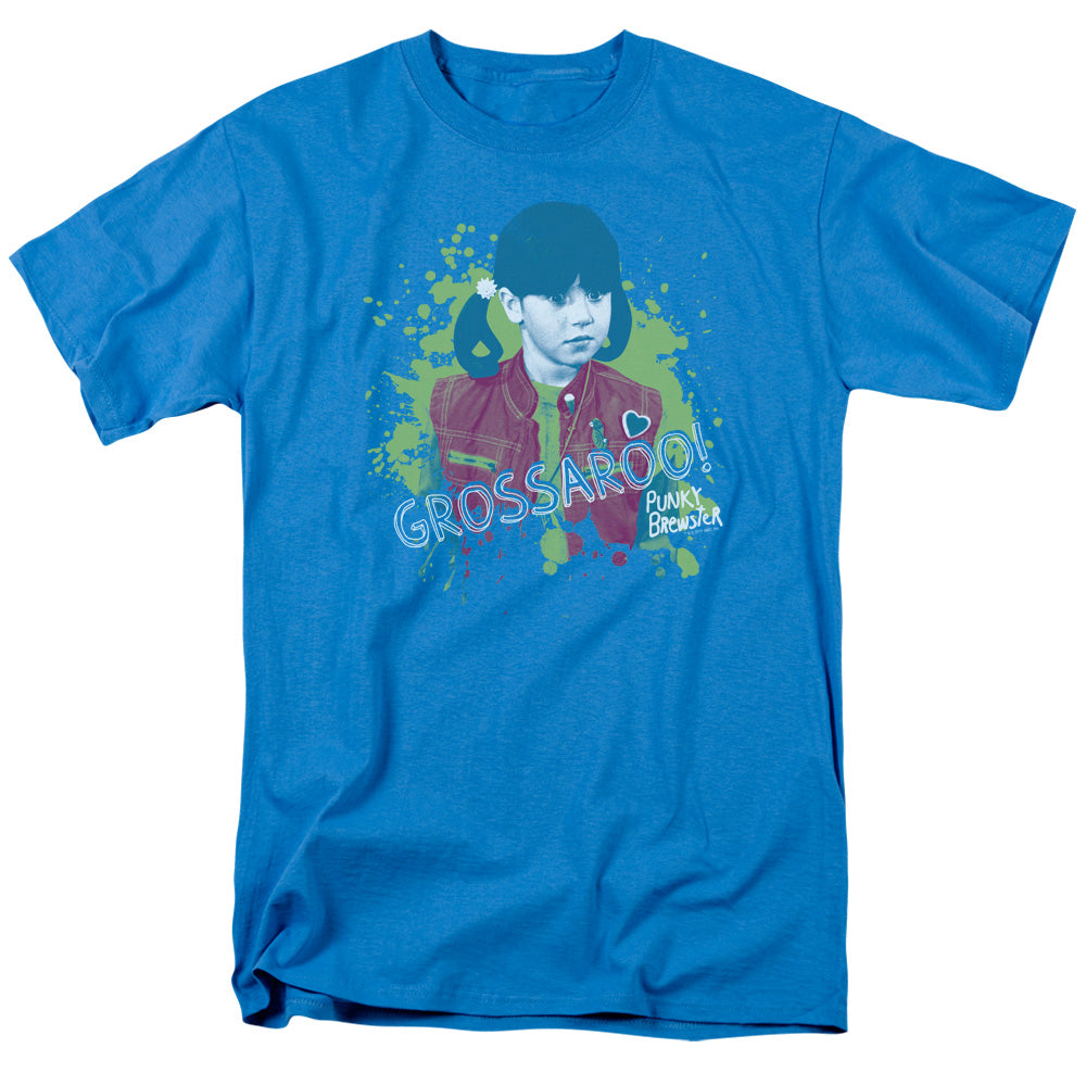 Punky Brewster - Grossaroo! - Short Sleeve Adult 18/1 - Turquoise T-shirt