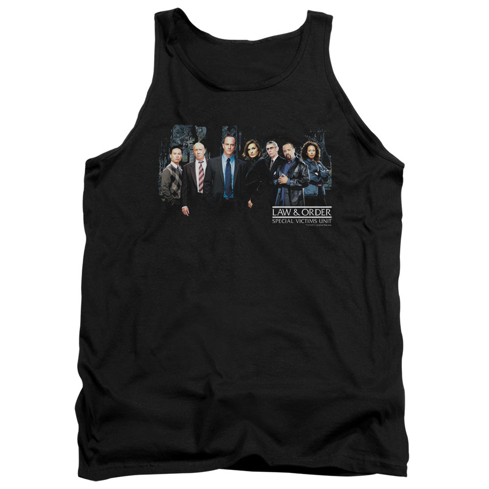 Law And Order Svu - Cast - Adult Tank - Black