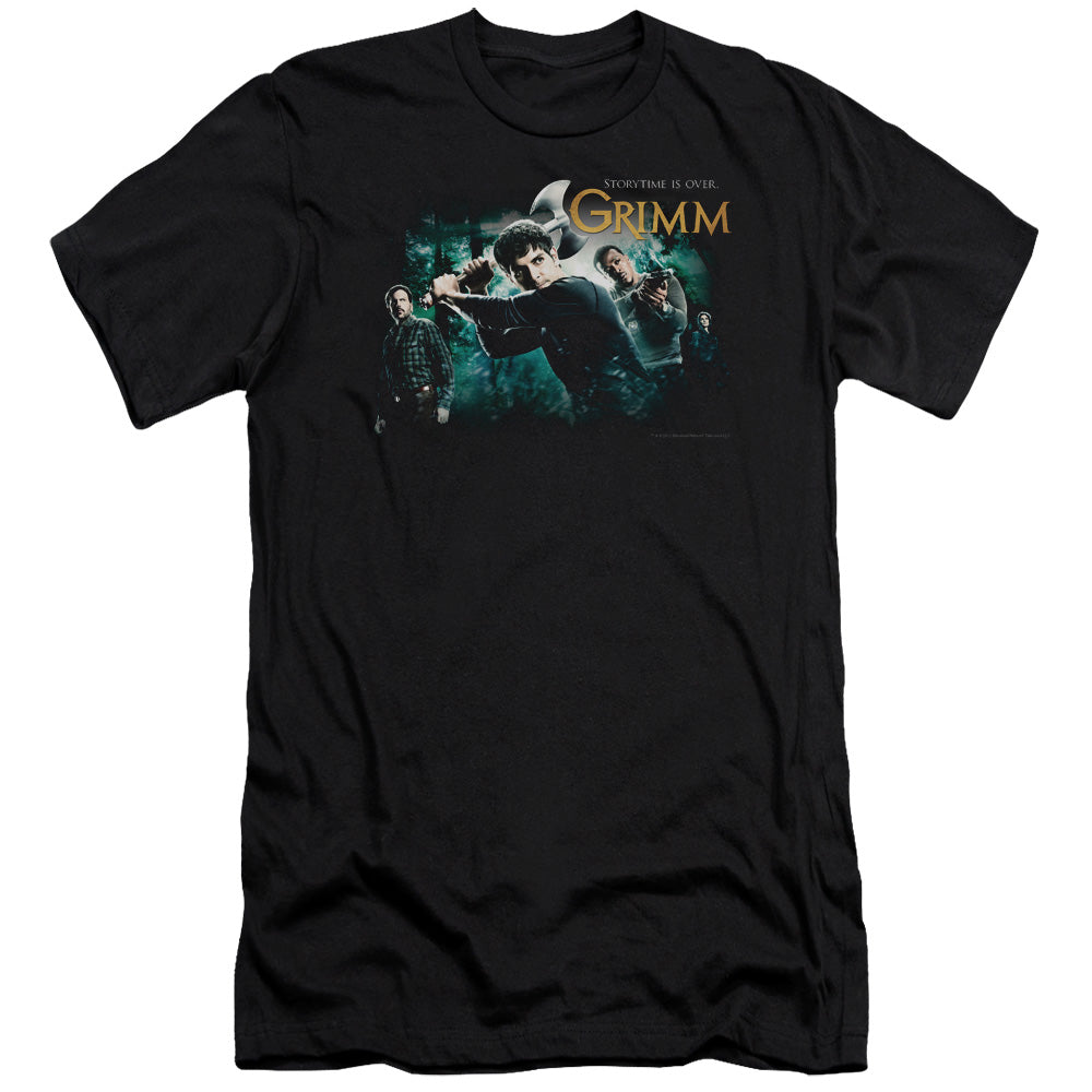 Grimm Storytime Is Over-premuim Canvas Adult Slim